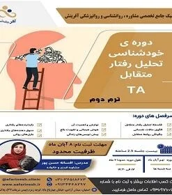 کارگاه آموزشی خودشناسی رفتار متقابل - TA - ترم دوم